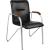 Конференц-кресло Easy Chair Samba Silver V-4 1.031 черный/<wbr>орех, искусств. кожа, металл серебристый - Officedom (2)