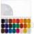 Краски акварельные, 24 цвета, без кисти, №1 School Space time - Officedom (2)