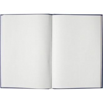 Книга учета А4, 96 л., твердый переплет, клетка, бумвинил, синий, Выбор есть - Officedom (3)