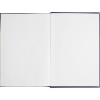 Книга учета А4, 96 л., твердый переплет, клетка, бумвинил, синий, Выбор есть - Officedom (4)