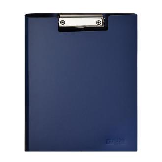 Папка-планшет с верхним прижимом, А4, пластик, синий, Attache - Officedom (1)