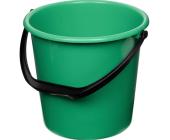 Ведро пластиковое 10 л, хозяйственное, зеленый | OfficeDom.kz