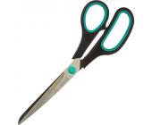 Ножницы из нерж. стали Attache 215 мм, обрезиненные ручки, зеленый/черный | OfficeDom.kz