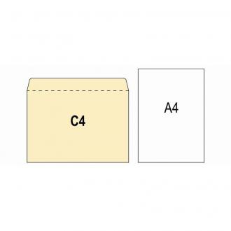 Конверт C4 229х324 мм, отрывная лента, 90 г/<wbr>м2, белый, Bong Postfix - Officedom (2)