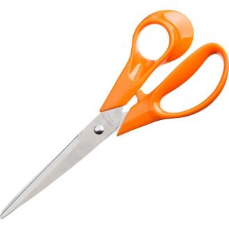 Ножницы из нерж. стали 203 мм, Orange, пластиковые оранжевые ручки Attache - Officedom (1)