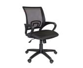 Кресло офисное Easy Chair 304 черный, сетка/<wbr>ткань, пластик | OfficeDom.kz
