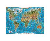 Карта детская "Карта мира", 137x97см (978-1-905502-70-7) | OfficeDom.kz
