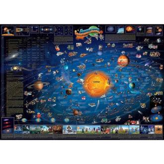 Карта детская "Солнечная система", 137x97см (978-1-905502-69-1) - Officedom (1)