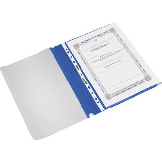 Папка-скоросшиватель, 10 шт, синий, Attache - Officedom (3)