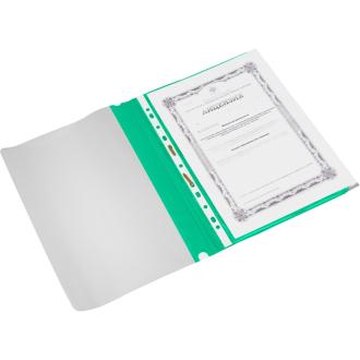 Папка-скоросшиватель, 10 шт, зеленый, Attache - Officedom (3)