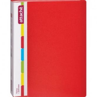 Папка файловая с 40 карманами, А4, KT-40/<wbr>07, красный, Attache - Officedom (1)