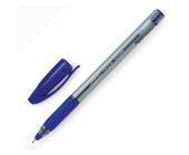 Ручка шариковая 0,5мм Glide Trio Grip, синий, с манжеткой, масляные чернила, трехгр. корпус, Attache | OfficeDom.kz