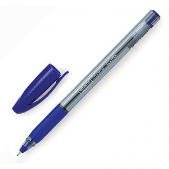 Ручка шариковая 0,5мм Glide Trio Grip, синий, с манжеткой, масляные чернила, трехгр. корпус, Attache - Officedom (1)
