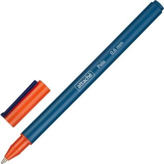 Ручка шариковая 0,6мм Polo, синий, масляные чернила, Attache - Officedom (1)