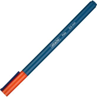 Ручка шариковая 0,6мм Polo, синий, масляные чернила, Attache - Officedom (2)
