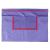 Папка-конверт на молнии A3+, нейлон, фиолетовый, Attache Confidence - Officedom (1)