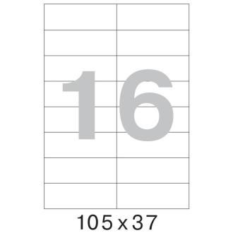 Наклейки ProMEGA label 105х37 мм, 16 шт на А4, 100 листов - Officedom (1)
