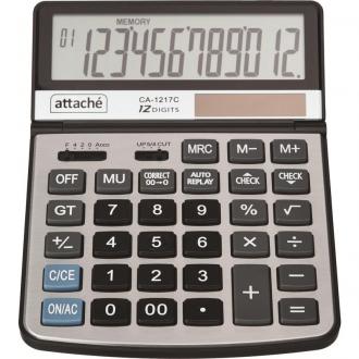 Калькулятор 12 разрядов CA-1217C, 120 шагов, Attache - Officedom (2)