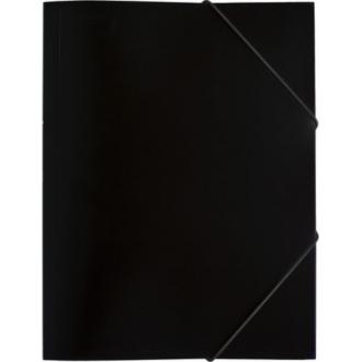 Папка для бумаг с резинками Attache Economy 045-PR-E А4, черный - Officedom (1)