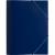 Папка для бумаг с резинками Attache Economy 045-PR-E А4, синий - Officedom (1)
