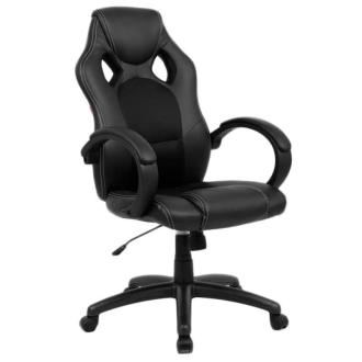 Кресло игровое Easy Chair 653 TPU черный, искусственная кожа, пластик - Officedom (1)