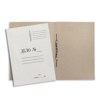 Папка-скоросшиватель картонная ДЕЛО, 220г/<wbr>м2, немелованная, 20 шт - Officedom (1)