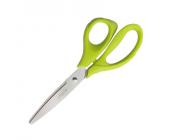 Ножницы из нерж. стали Attache Spring, 200 мм, салатовые пластиковые эргономичные ручки без покрытия | OfficeDom.kz