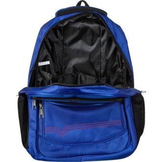 Рюкзак для старшеклассников, синий - Officedom (4)