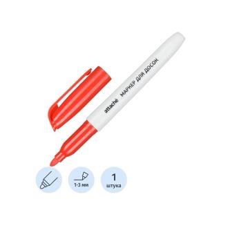 Маркер для доски, круглый, 1-3 мм, красный - Officedom (1)