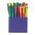 Ручка шариковая автом. 1,0мм Sway Mix, синий, корпус ассорти, Milan - Officedom (4)
