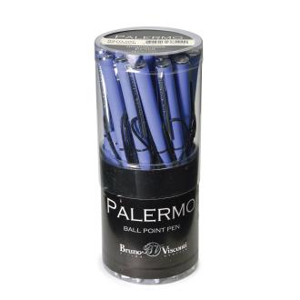 Ручка шариковая автом. 0,7мм Palermo, синий, фиолетовый мет.корпус, BrunoVisconti 20-0250/<wbr>11 - Officedom (2)