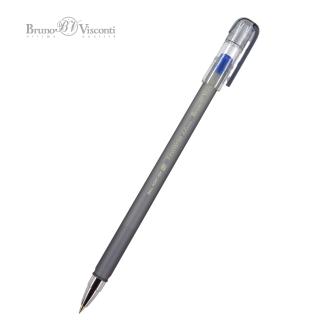 Ручка шариковая 0,5мм FirstWrite Ice, синий, BrunoVisconti 20-0236 - Officedom (1)