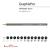 Набор простых карандашей, 12 шт, 2H-9B, в картонной коробке, GraphixPro, Bruno Visconti 21-0039 - Officedom (3)