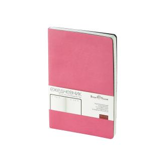 Ежедневник недатированный, А5+ручка, розовый, MEGAPOLIS FLEX, Bruno Visconti 3-531/<wbr>20-2 - Officedom (2)