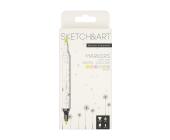 Набор маркеров двусторонних 1/5 мм Sketch&Art, 6 цв., пастельные цвета, Bruno Visconti 22-0081/03 | OfficeDom.kz
