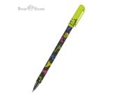 Ручка шариковая 0,5мм HappyWrite.Разноцветные зебры, синий, Bruno Visconti 20-0215/39 | OfficeDom.kz