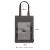 Сумка-шоппер с карманом ЗНАК ВОПРОСА, 35х47см, серый, Bruno Visconti 16-002-04/<wbr>05 - Officedom (3)