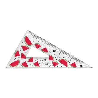 Треугольник пластиковый HappyGraphix.Fresh & fruity.Арбуз, 10 см, 30°, Bruno Visconti 45-0018/<wbr>01 - Officedom (2)