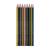 Карандаши цветные, 10 цветов, HappyColor, металлизированные, Bruno Visconti 30-0079 - Officedom (2)
