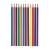 Карандаши цветные, 12 цветов, FunColor, в тубусе, с точилкой, Bruno Visconti 30-0085 - Officedom (2)