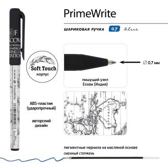 Ручка шариковая 0,7мм PrimeWrite Австралия, синий, 2 шт, футляр, BrunoVisconti 20-0293/<wbr>0101 - Officedom (3)