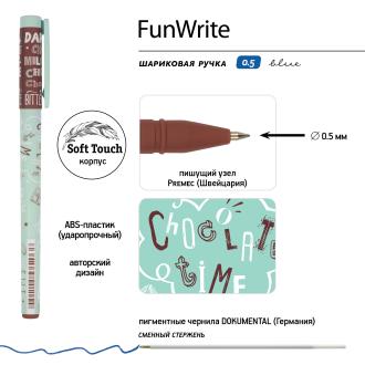 Набор ручка шариковая 0,5мм FunWrite+карандаш ч/<wbr>г HB Мятный капучино, 20-0212/<wbr>69-21-0030/<wbr>56 - Officedom (3)