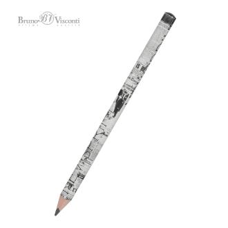 Набор ручка шариковая 0,7мм PrimeWrite+карандаш ч/<wbr>г 4B Jumbo Газета-4, 20-0293/<wbr>12-21-0062/<wbr>17 - Officedom (4)