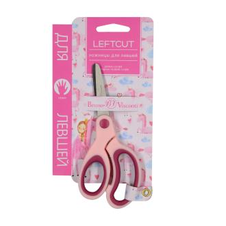 Ножницы детские 13,2 см, для левшей LeftCut розовый, Bruno Visconti 60-0034/<wbr>01 - Officedom (1)