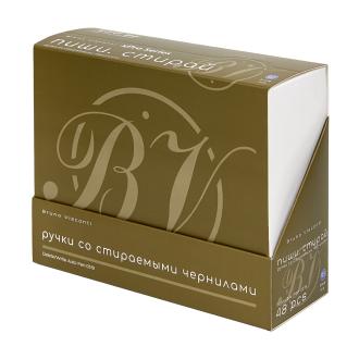 Ручка гелевая автом. со стир.чернилами 0,5мм DeleteSlimClick.xPro Nero, синий, BrunoVisconti 20-0319/<wbr>11 - Officedom (3)