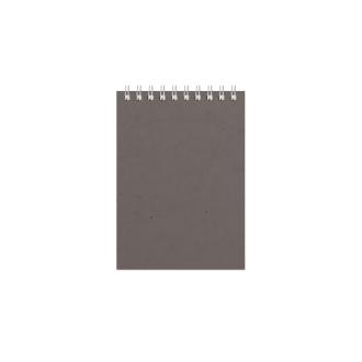 Блокнот на спирали А6, 60л., клетка, OFFICE, серый, Альт 61359 - Officedom (1)