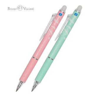 Ручка гелевая автом. со стир.чернилами 0,5мм DeleteClick.xPro Zefir, синий, BrunoVisconti 20-0320/<wbr>51 - Officedom (1)