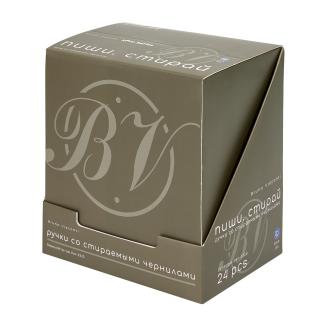 Ручка гелевая автом. со стир.чернилами 0,5мм DeleteClick.xPro Zefir, синий, BrunoVisconti 20-0320/<wbr>51 - Officedom (2)