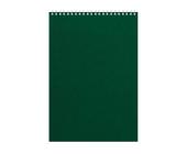 Блокнот на спирали А4, 60л., клетка, OFFICE, зеленый, Альт 61351 | OfficeDom.kz