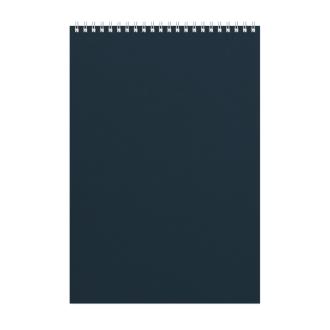 Блокнот на спирали А4, 60л., клетка, OFFICE, синий, Альт 61352 - Officedom (1)